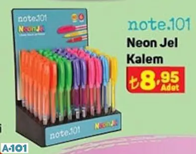NOTE 101 NEON JEL KALEM NOTE 101 NEON JEL KALEM